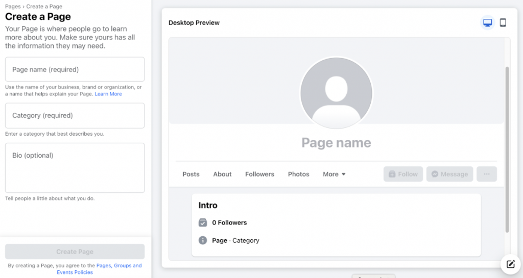 facebook page screenshot 2
